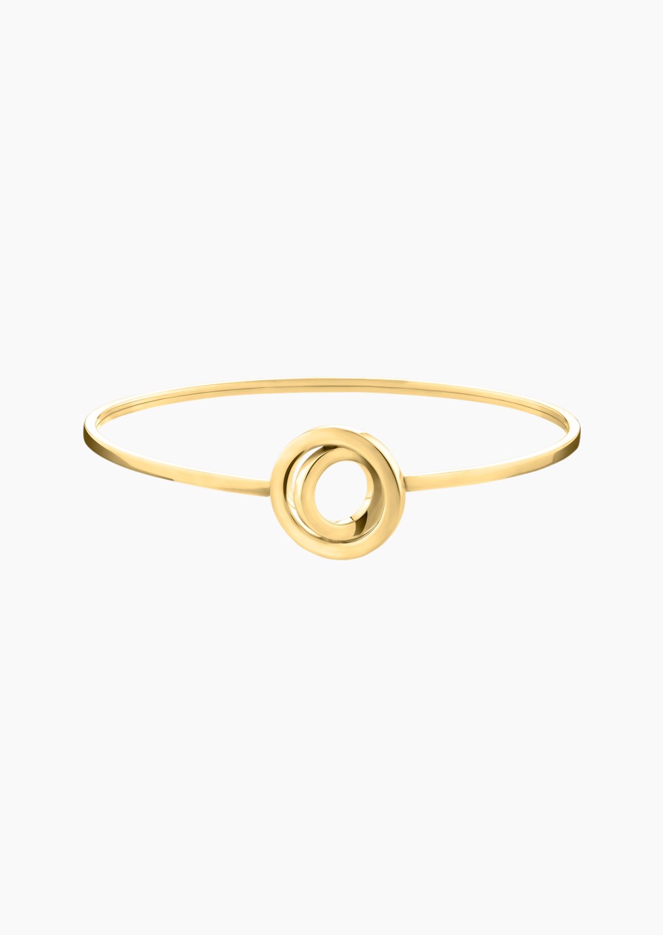 Alba bangle bracelet in yellow gold / Lepage