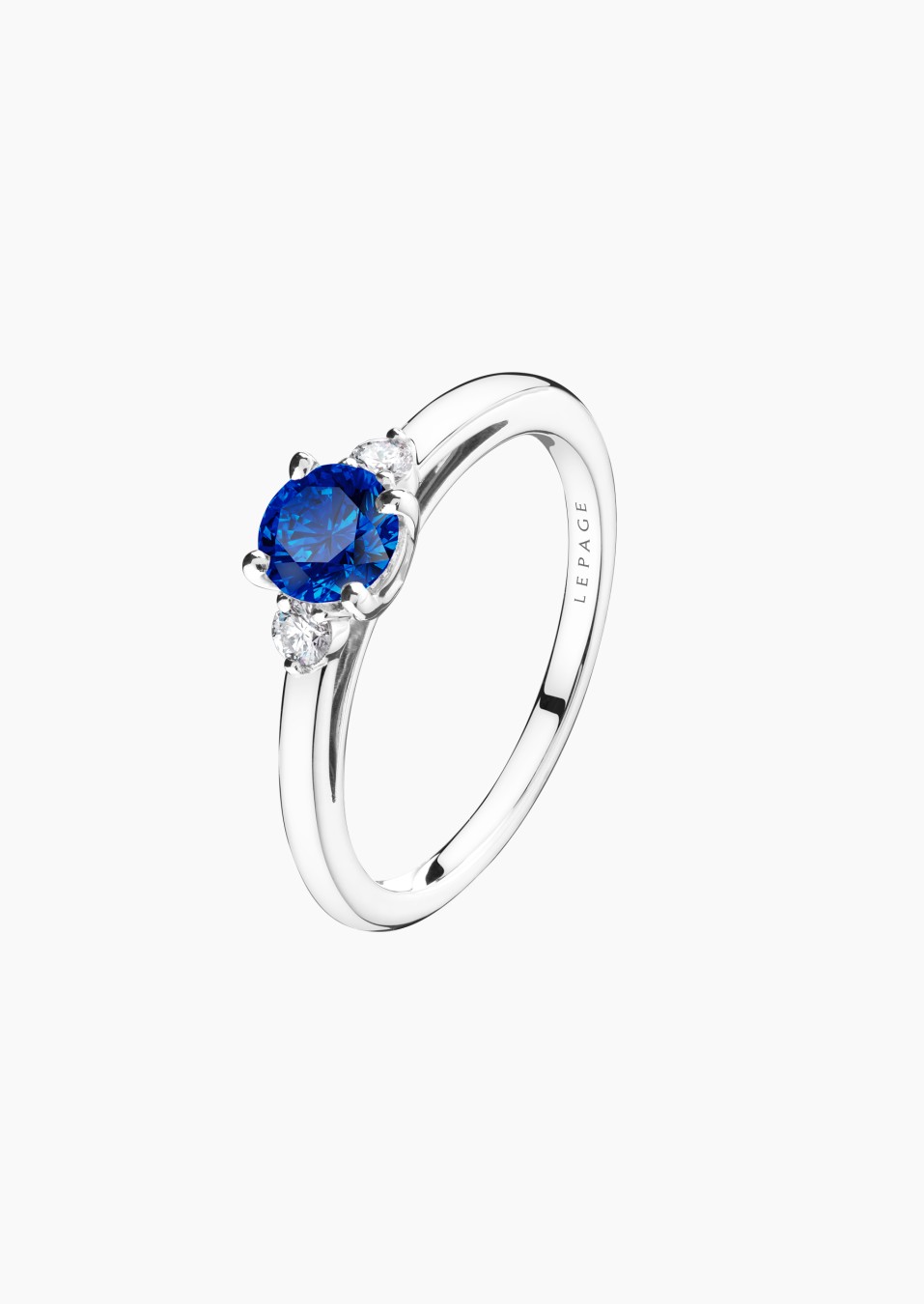 Bague Passion en or, saphir et diamants / Lepage