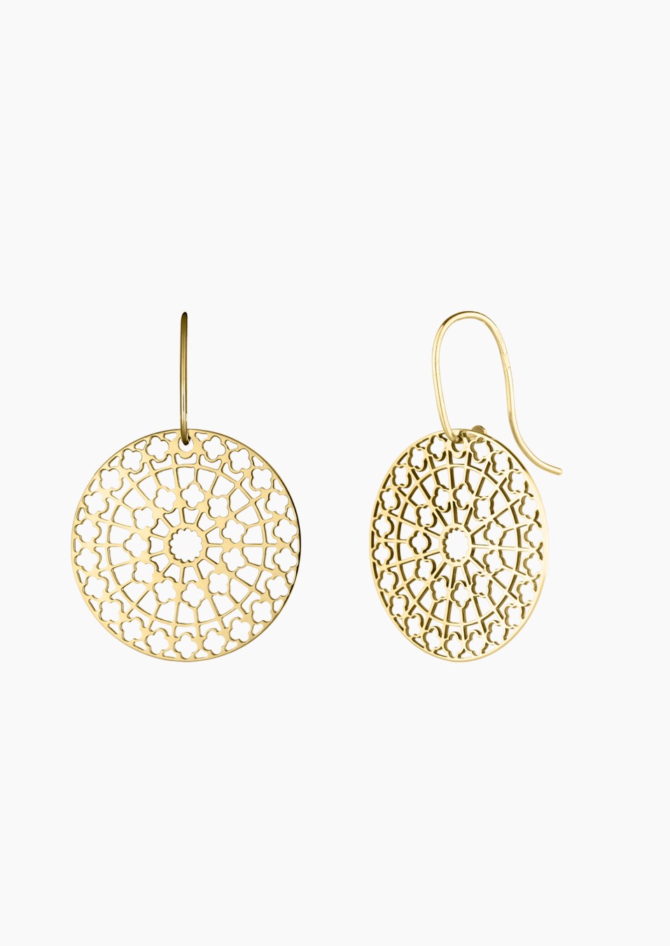 Boucles d'oreilles Colette Notre-Dame en or / Lepage