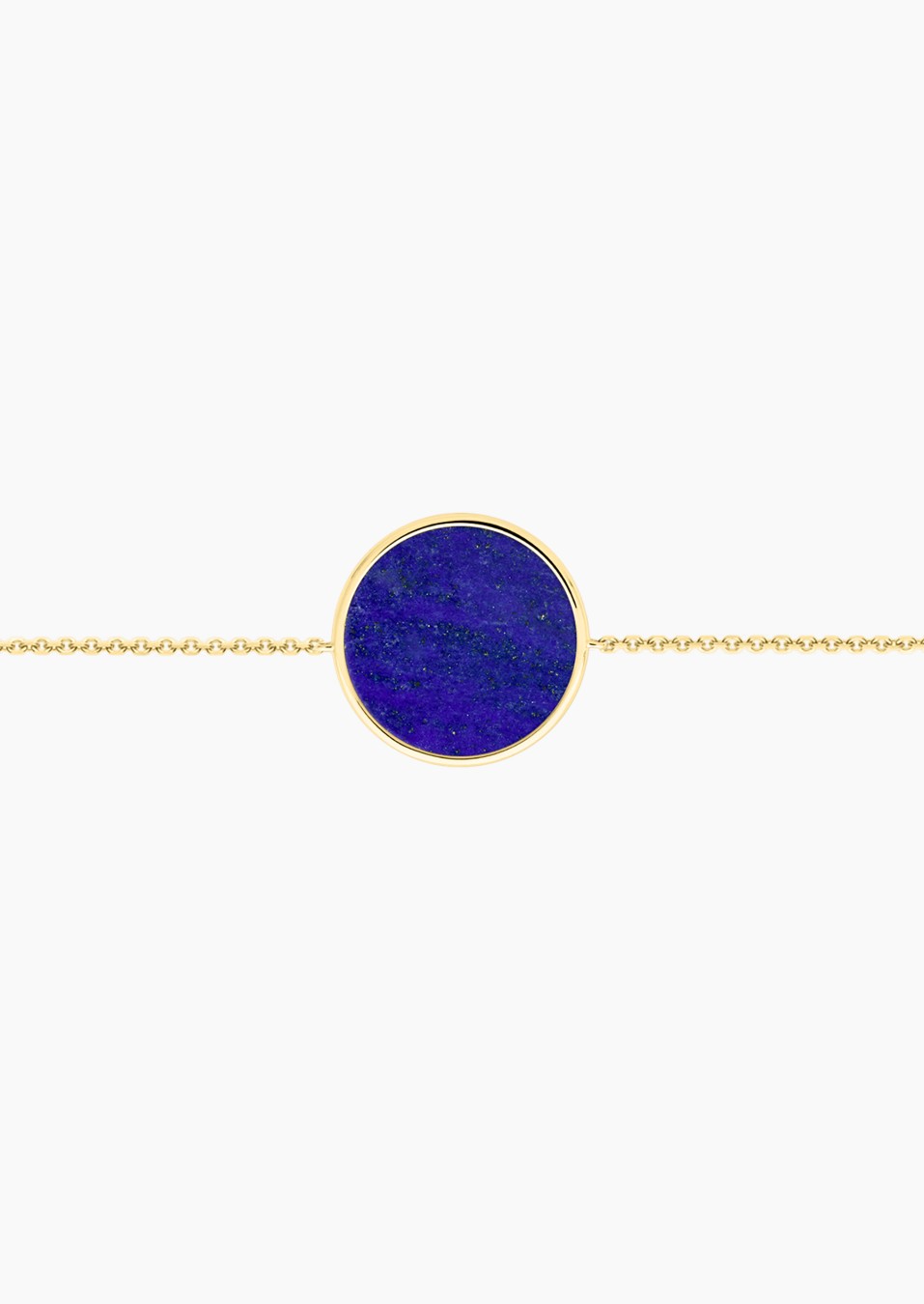 Colette Lune bracelet in gold and lapis lazuli / Lepage