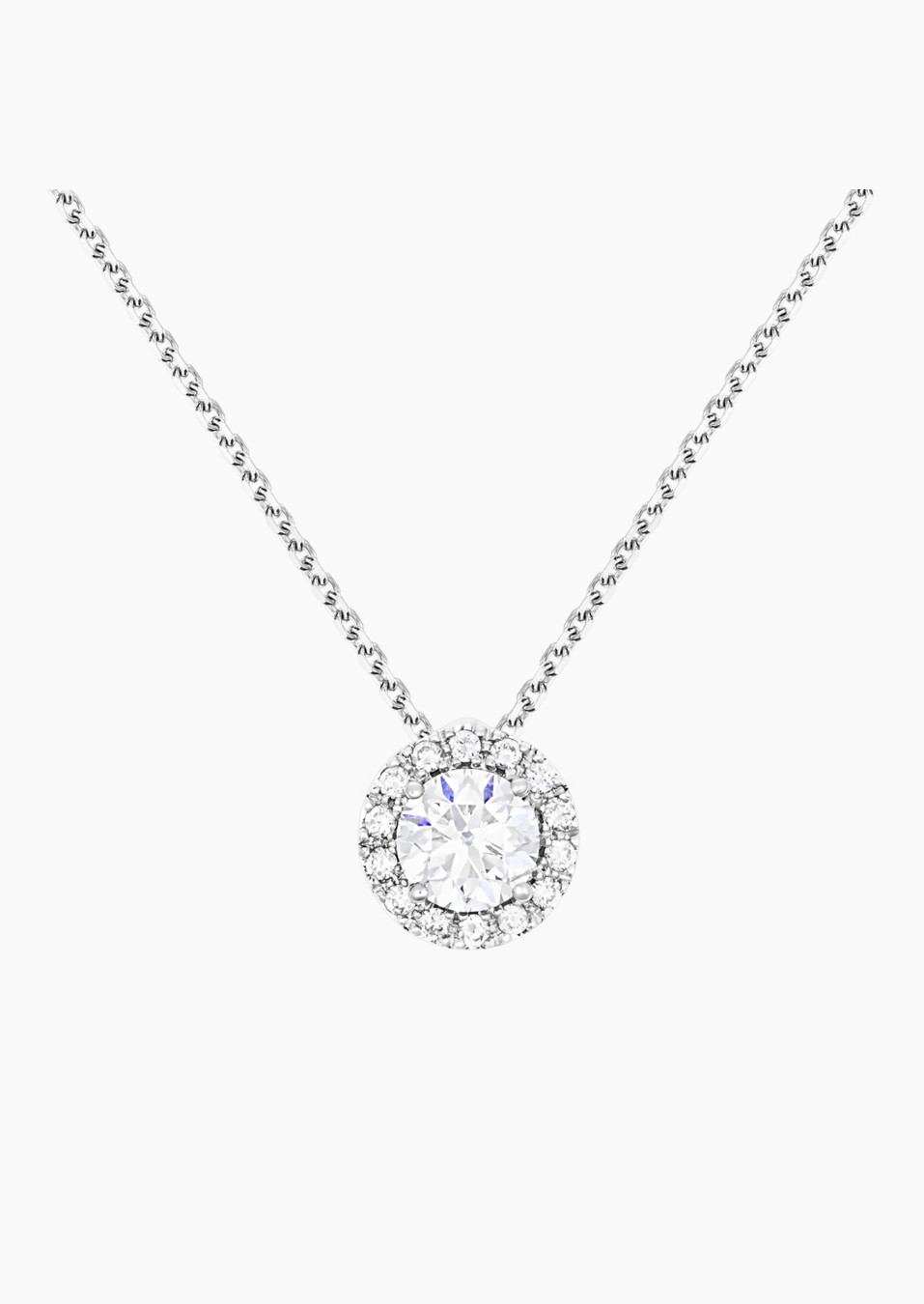 Collier coquette en or et diamants / Lepage